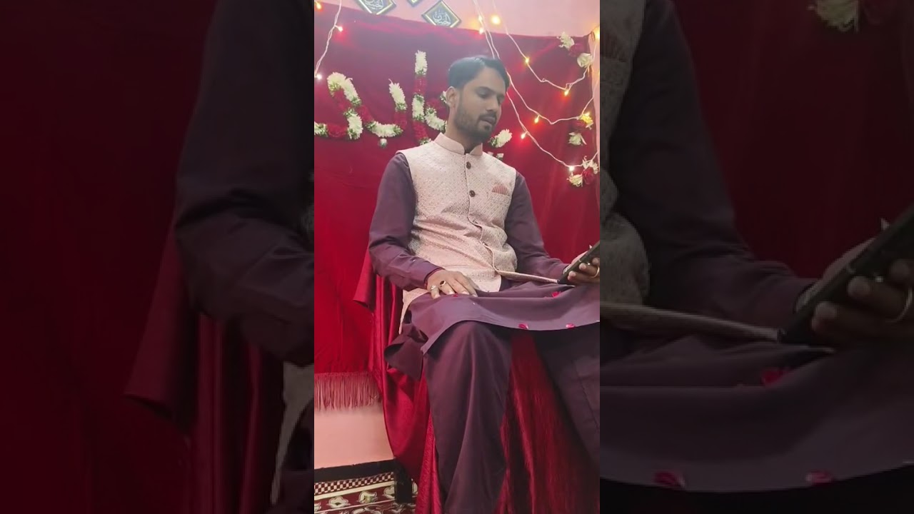 Falak pa dhoom hai tashreef larahe hain Hussain 