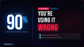 Why 90% of People Use ChatGPT Wrong — And How To Fix It