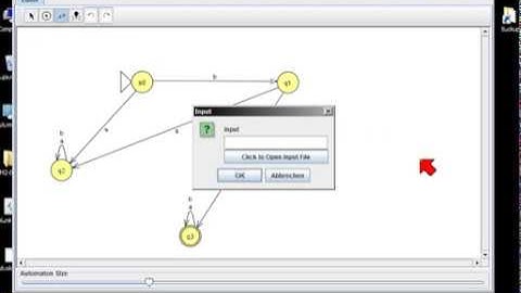 Endliche Automaten (DFA) in JFLAP