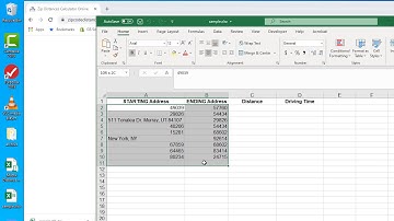 Online Excel Distance Calculator - How to Use the Online Version of our Distance Calculator