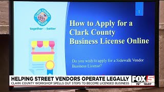 Helping street vendors operate legally