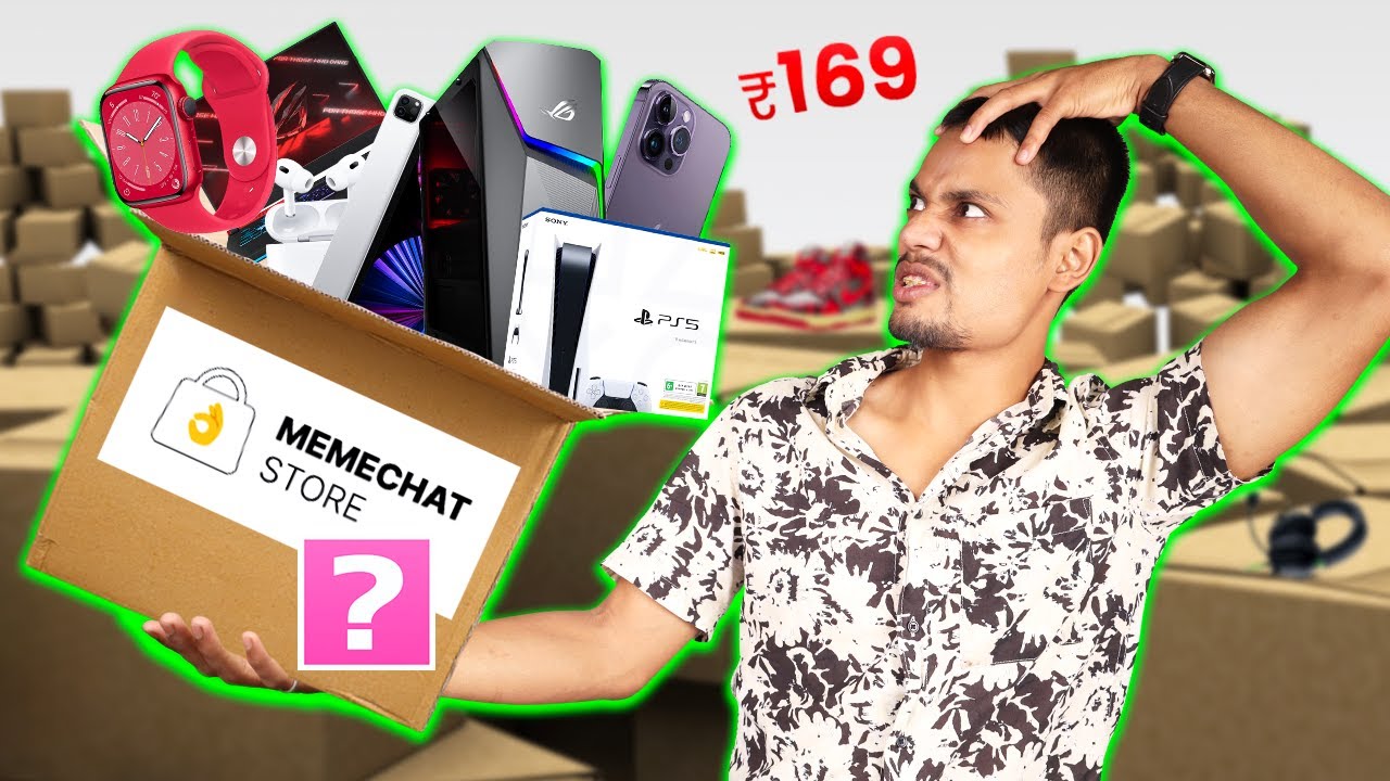 I Tested Mystery Box From MEMECHAT STORE - Unbelievable  🤯