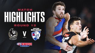 Collingwood v Western Bulldogs Highlights | Round 12, 2024 | AFL screenshot 3