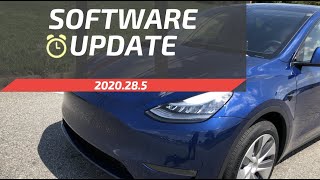 Tesla Software Update 2020.28.5 | Traffic Light &amp; Stop Sign Control