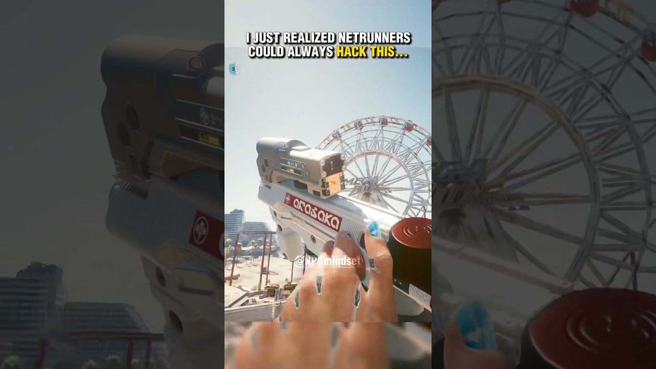 I Just Realized Netrunners Could Do This #shorts #cyberpunk