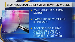 Bismarck man guilty of attempted murder