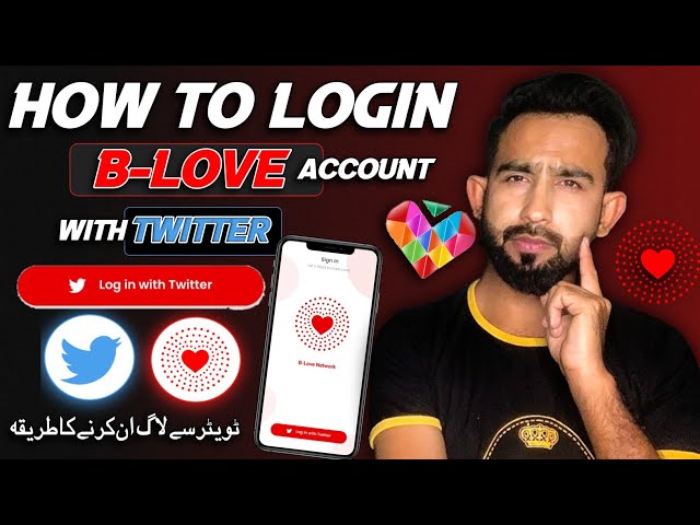 How To Login B Love Network Account with Twitter - BLV Network New Update class=