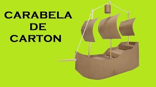 Como Hacer las Carabelas de Carton