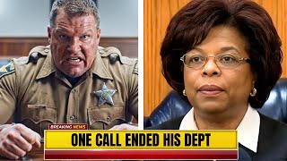 Corrupt Sheriff Handcuffs Judge Boyd — Judge’s One Phone Call Ends His Department!