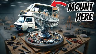 Destroying A Starlink Dish To Mount To a Van