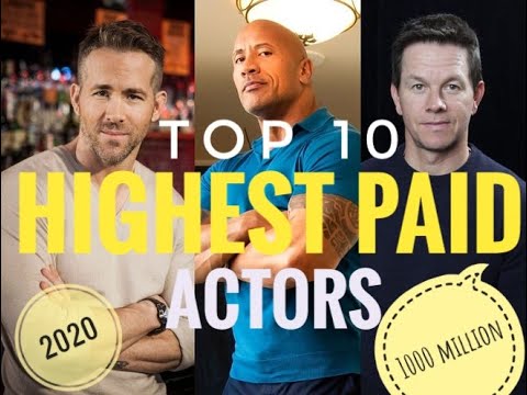 Most paid actors in the world | top 10 | viral | richest actors
