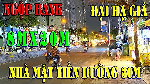 Ngộp Bank|Bán Nhà Mặt Tiền Đường 30M|DT;8Mx20M Cấp 4|Phan văn Hớn Q12 |