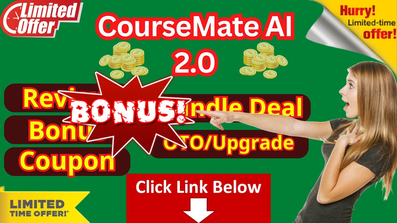 CourseMate AI 2.0 Review - Demo - OTO - Coupon - Best Bonus - Eric Holmlund