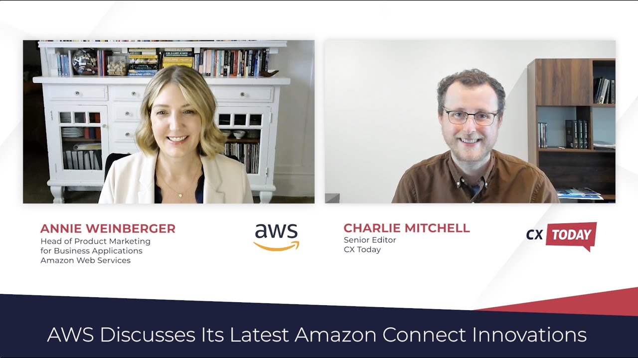 AWS Discusses Its Latest Amazon Connect Innovations - YouTube