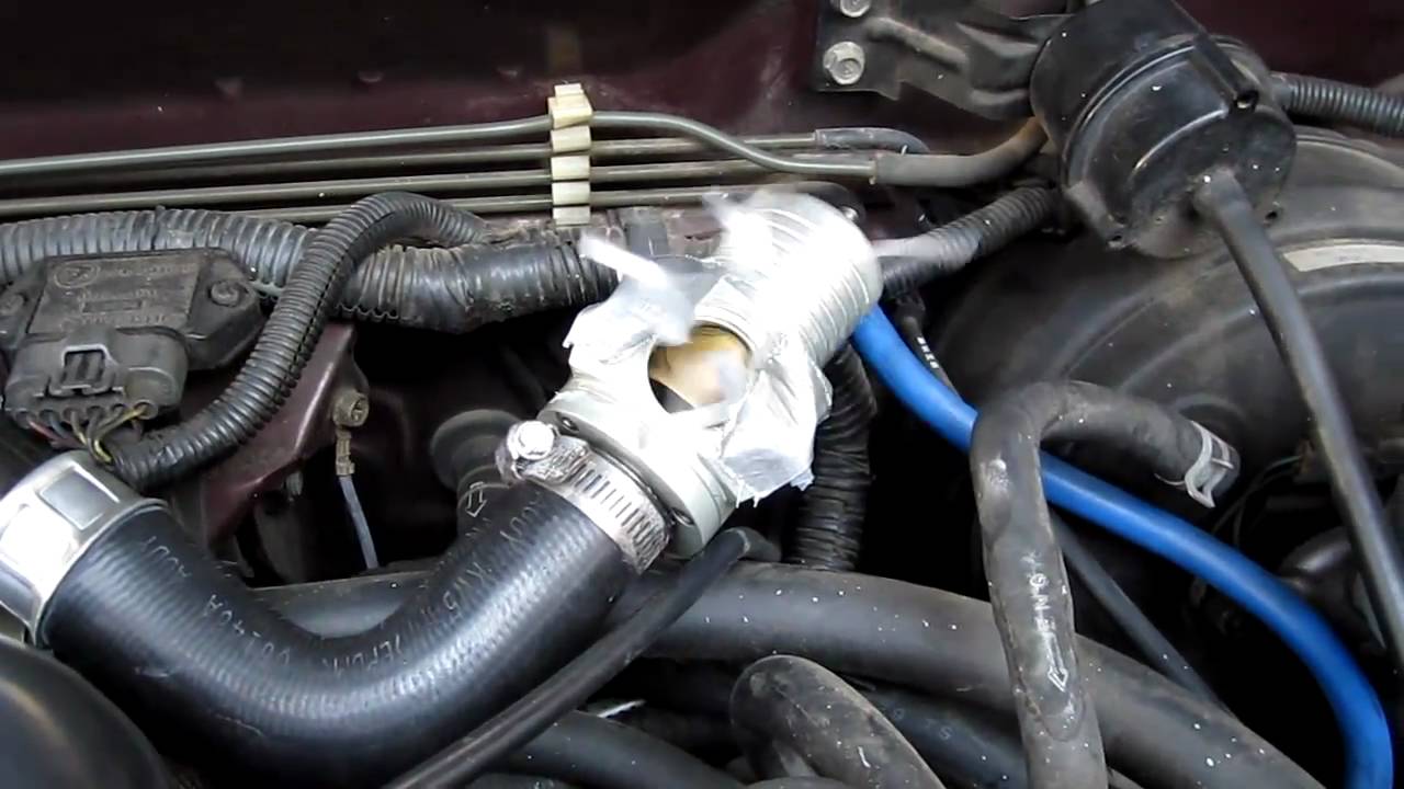 Blow off valve on a turbo legacy 2 YouTube