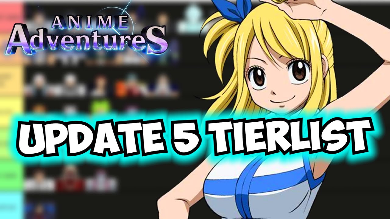 NEW UPDATE 5 ANIME ADVENTURES TIERLIST! MYTHICALS 