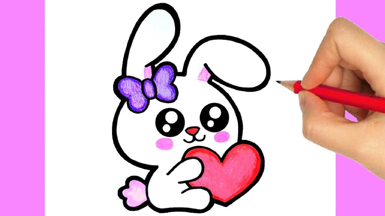 Comment Dessiner Un Lapin Kawaii Youtube