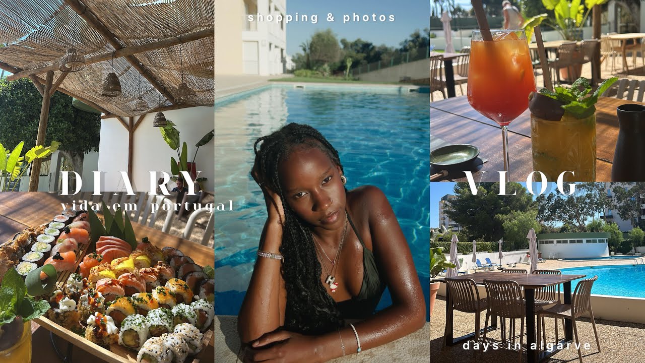 VISUAL DIARY : minha vida em portugal,, dias no algarve,, compras e presentes & mais 🍸
