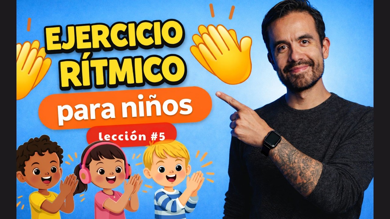 Ejercicios rítmicos para niños | Leccion #5