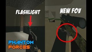 NEW PHANTOM FORCES UPDATE | FoV, New sounds, animations, flashlight...