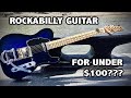 Making a Glarry Rockabilly Guitar for About $100