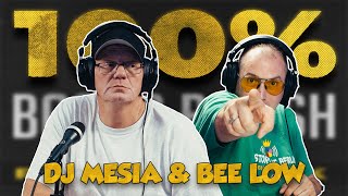 100% Realtalk Podcast 154 | DJ  Mesia & Bee Low | Berliner Gangs | Bushido | Savas | DDR | Graffiti