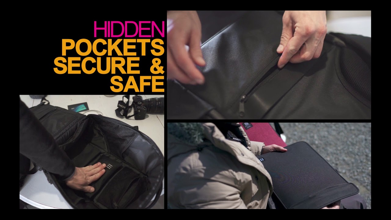 The MegaTech™ RFID & Cut-resistant Travel Backpack