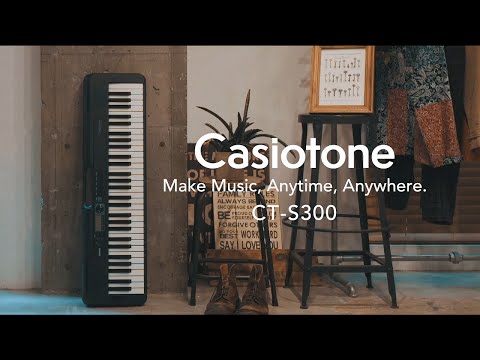 Make Music, Anytime, Anywhere - Casiotone CT-S300 | CASIO