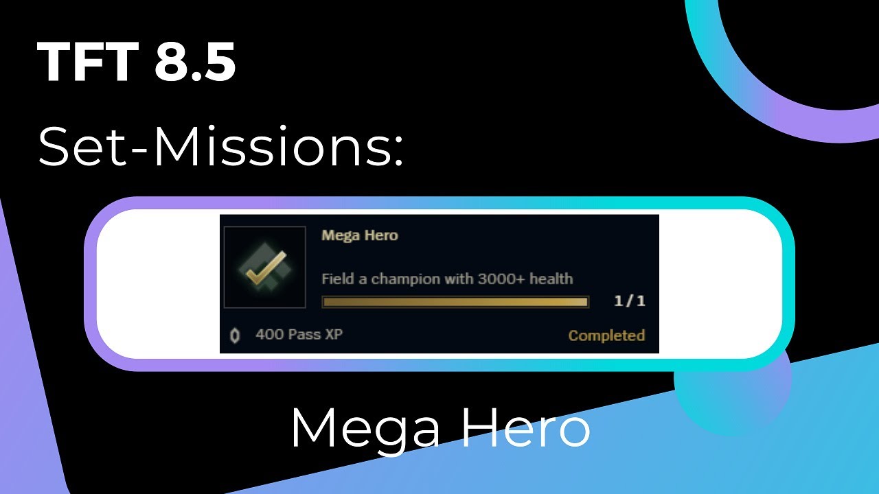 TFT - 8.5 - Mega Hero (comp + gameplay)