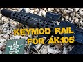 Airsoft modification  vs2425  vs33 keymod forend installation guide  short review