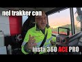 nel trakker con insta 360 ace pro