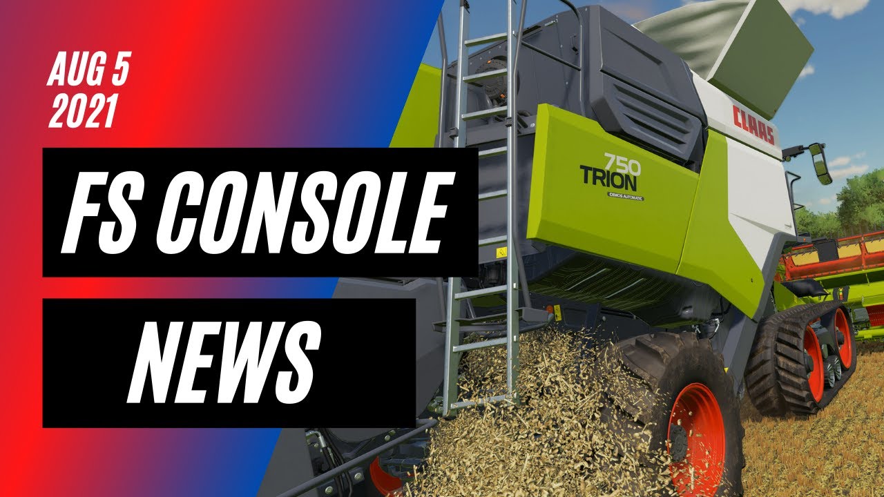 First Look at the Farming Simulator Side Console from LS