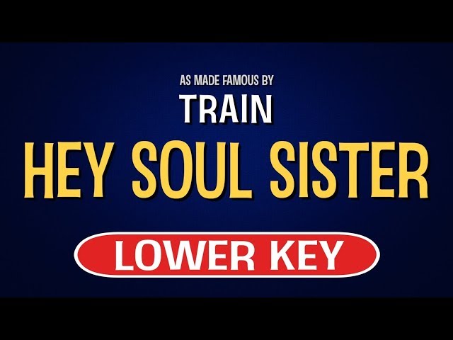 Train - Hey, Soul Sister | Karaoke Lower Key class=