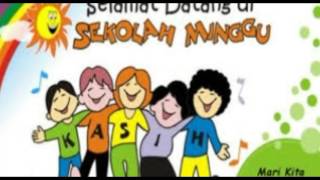 Video thumbnail of "Mari Semua Memuji Tuhan Lagu Rohani Favorit  Anak  Sekolah Minggu"