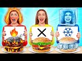 Desafío de caliente, frío o nada | Desafío Loco por Multi DO Food Challenge