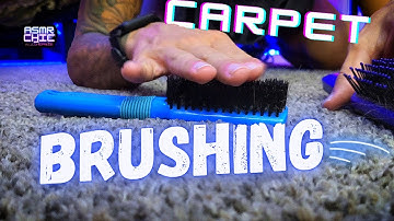 CARPET BRUSHING: The Ultimate Tingles Experience #asmrsounds