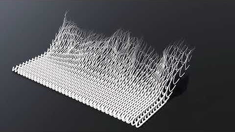 Knitting Animation - Blender Geometry Nodes Field Prototype.