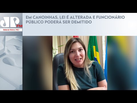 EM CANOINHAS, LEI É ALTERADA E FUNCIONÁRIO PÚBLICO PODERÁ SER DEMITIDO