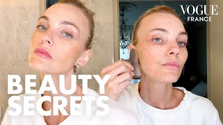 Caroline Trentini's glowy Brazilian supermodelesque makeup | Vogue France