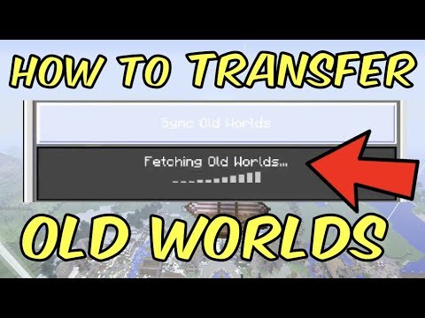 Minecraft BETTER TOGETHER UPDATE XBOX - World Transfer - How to ...