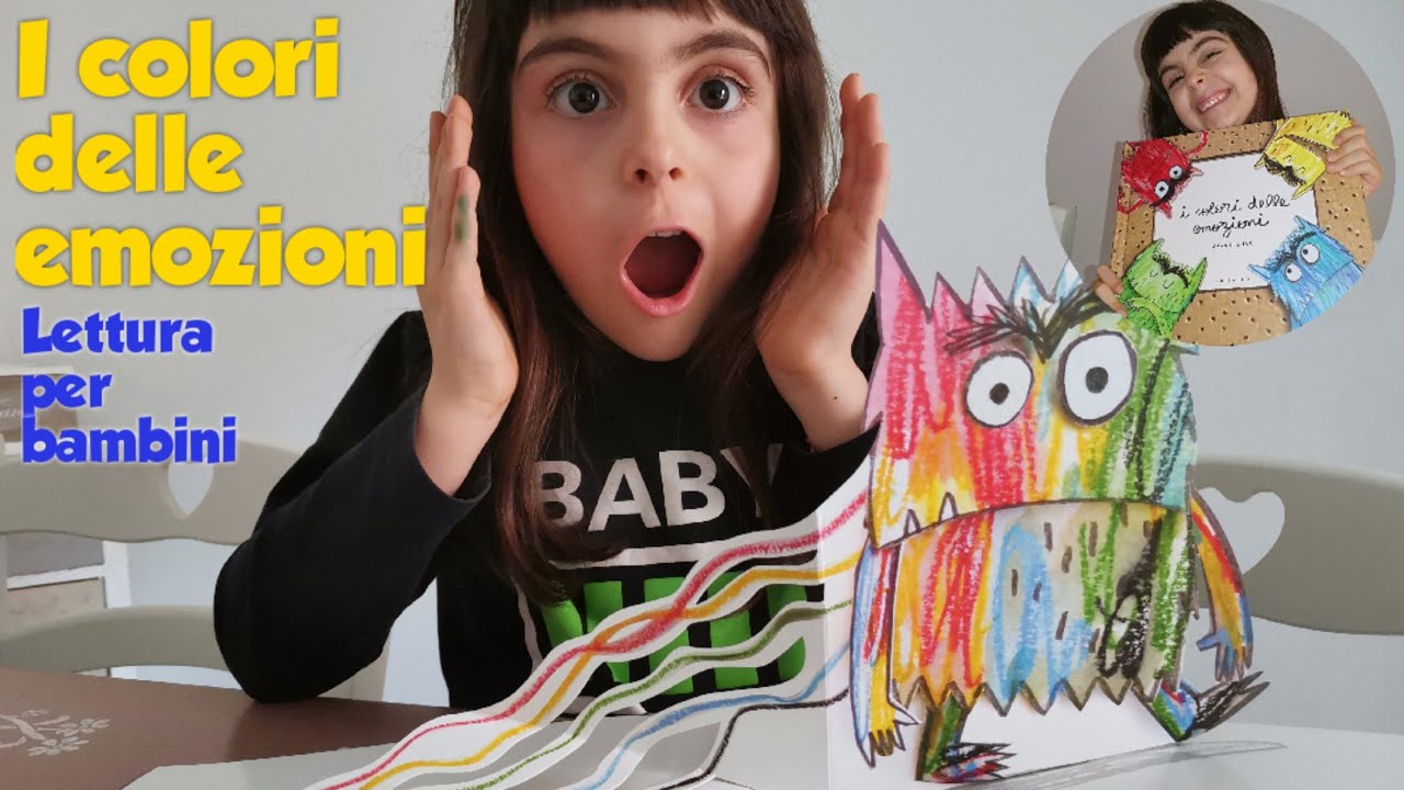 I colori delle EMOZIONI. Albo illustrato 3D!