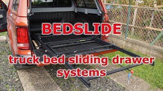 BEDSLIDE truck bed sliding drawer systems part 1