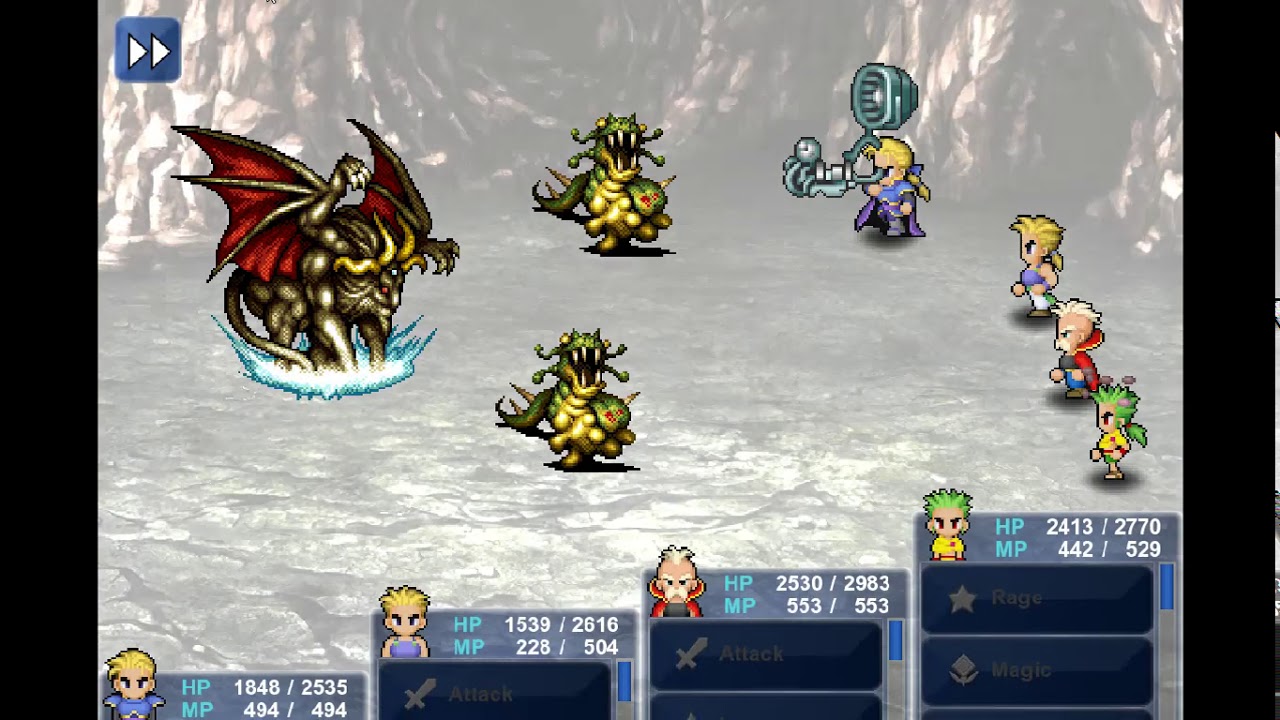 Final Fantasy VI - 191 Cave to the Ancient Castle (Tsunami) - YouTube