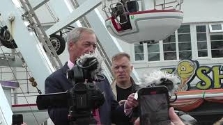 00196 04/06/2024 Nigel Farage speech At Clacton On Sea Essex Part  1