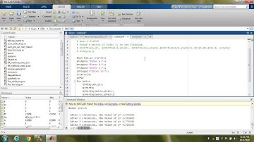 Computer Programming in MATLAB| Runge Kutta method of order 3.