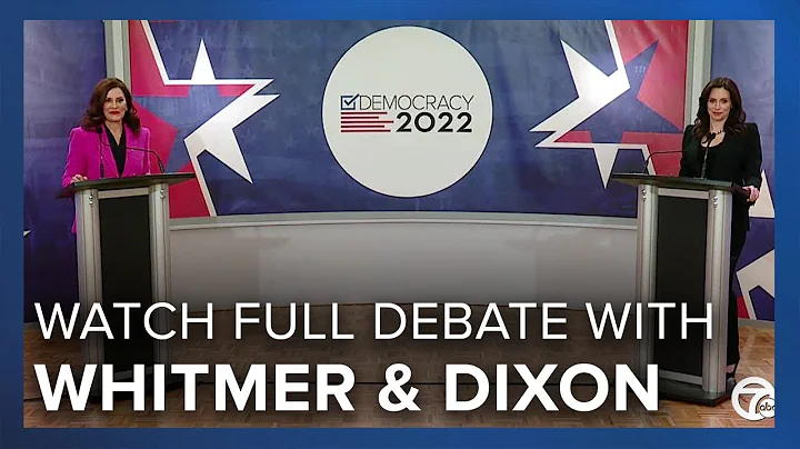 Tudor Dixon, Gretchen Whitmer face off in final de...
