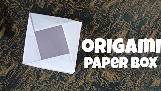 How to make paper box || How to make paper box easy || How to make paper box origami ||#paperorigami