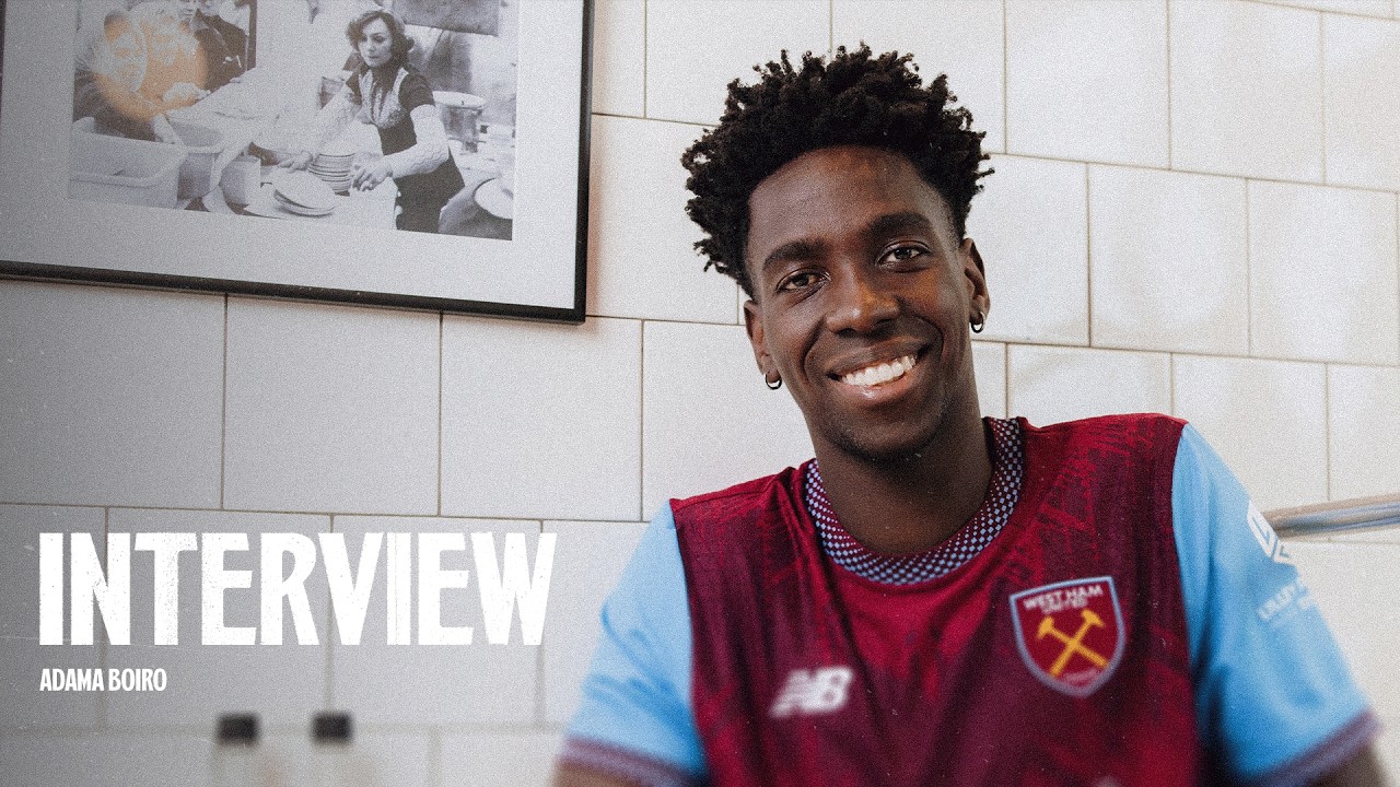 "I Am Very Excited To Be At West Ham!" | Adama Boiro Exclusive Interview