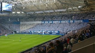 FC Schalke 04 - RB Leipzig Choreo, Blau/Weiß wir lieben dich