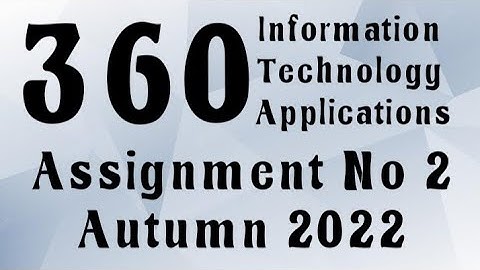 AIOU Code 360 Solved Assignment No.2 Autumn 2022 #aiou #aiousolveassignments
